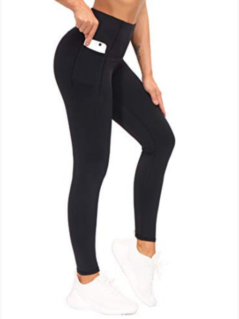 High Waist Tummy Control Leggings with Pockets Yoga Pants